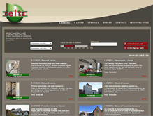 Tablet Screenshot of deltaimmobilier.be